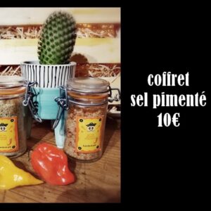 Coffret sel pimenté