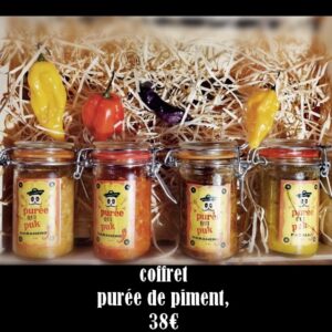 Coffret purée de piment