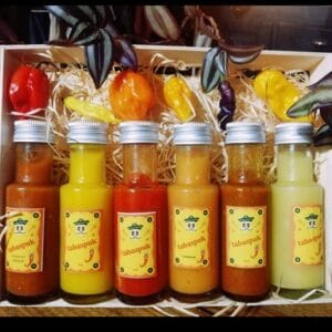 Coffret sauces piment Tabaspuk – Tabasmax – style tabasco