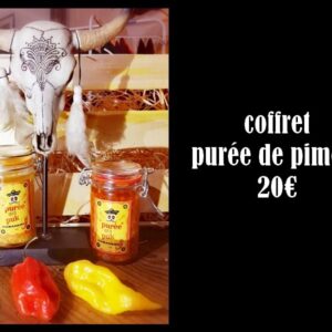 Coffret purée de piment