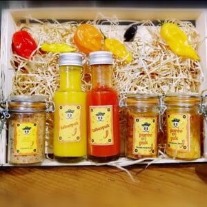 Coffret piment bio – Puk y Pik – 5 feux