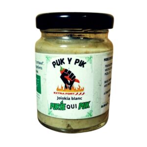 Purée de piment Jolokia blanc bio – Puk y Pik – pot 90 g