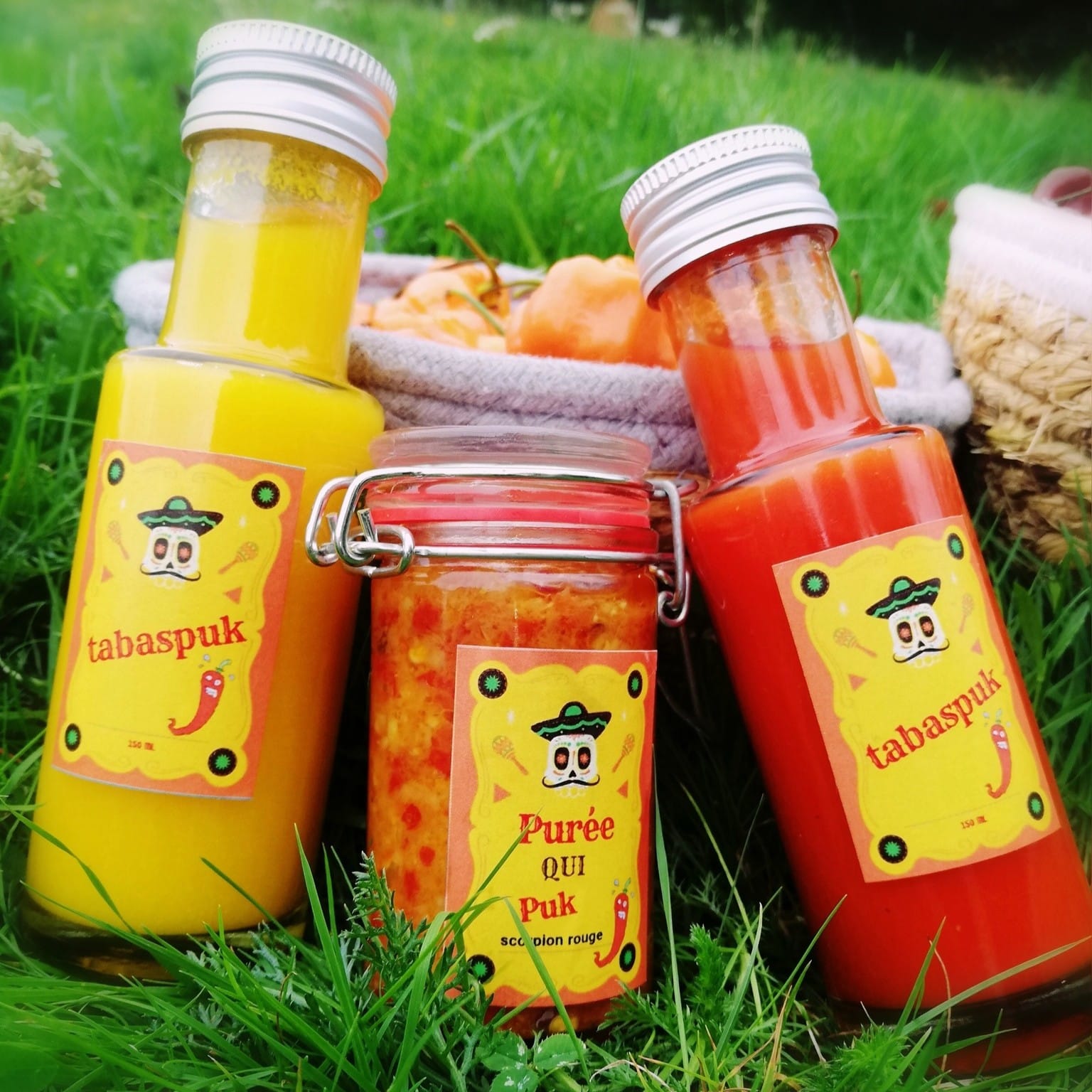 Nos produits pimentés de Puk y pik